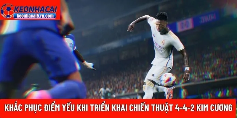 chiến thuật 4-4-2 kim cương