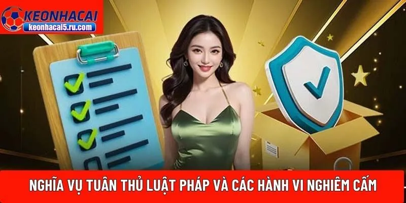Nghĩa vụ tuân thủ luật pháp và các hành vi nghiêm cấm