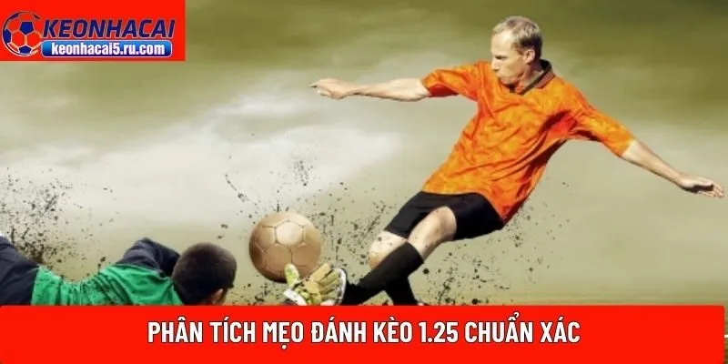 Phân tích mẹo đánh kèo 1.25 chuẩn xác